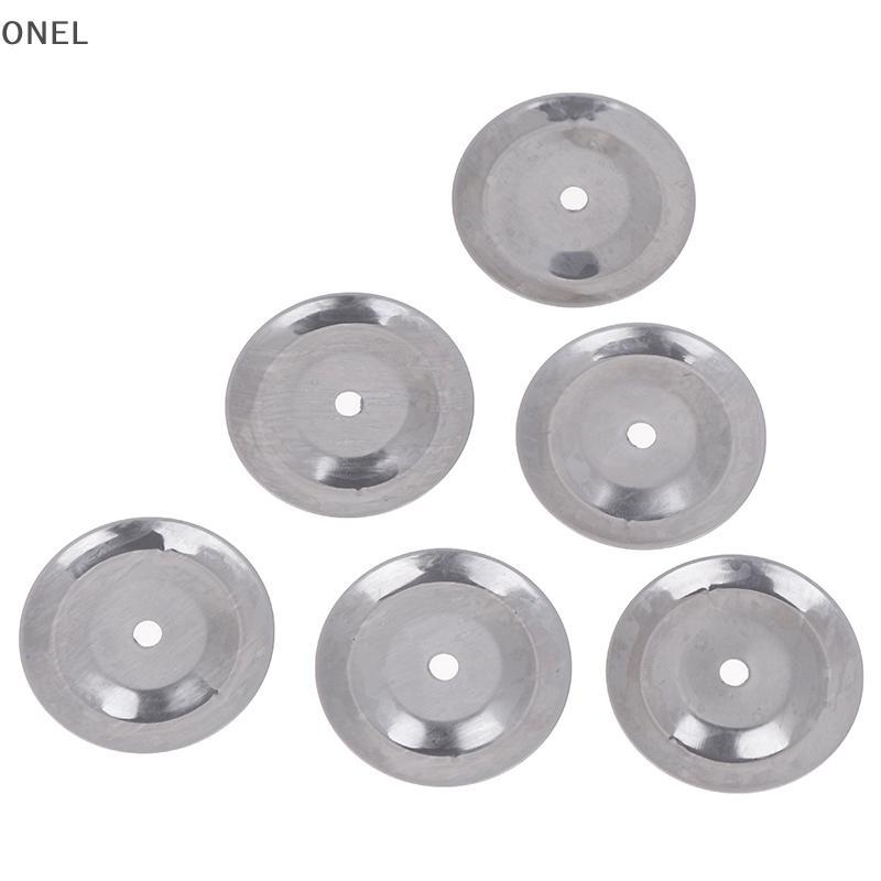 ONEL 50 Chiếc Tambourine Chuông Chuông Jingle Bell Sắt Cho Chuông Tay Nhà Thờ Trống Snare Tambourine