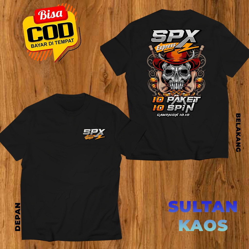 SPX Express Campaign 10.10 - Áo Thun Unisex Cổ Tròn Thiết Kế Hoang Dã
