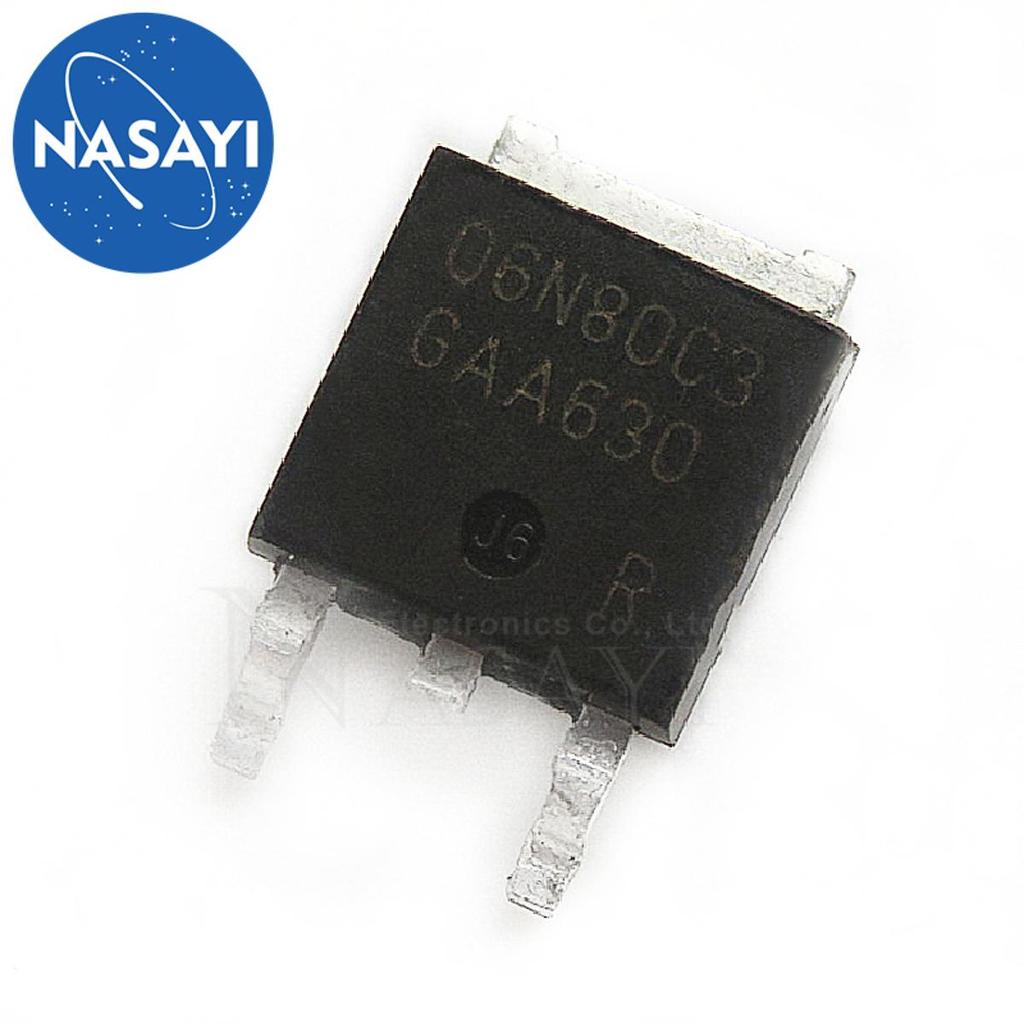 5 Miếng 06N80C3 SPD06N80C3 TO-252