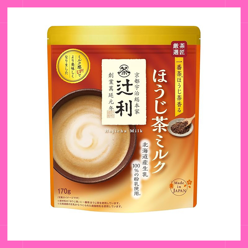Tsujiri Hojicha Milk 170g