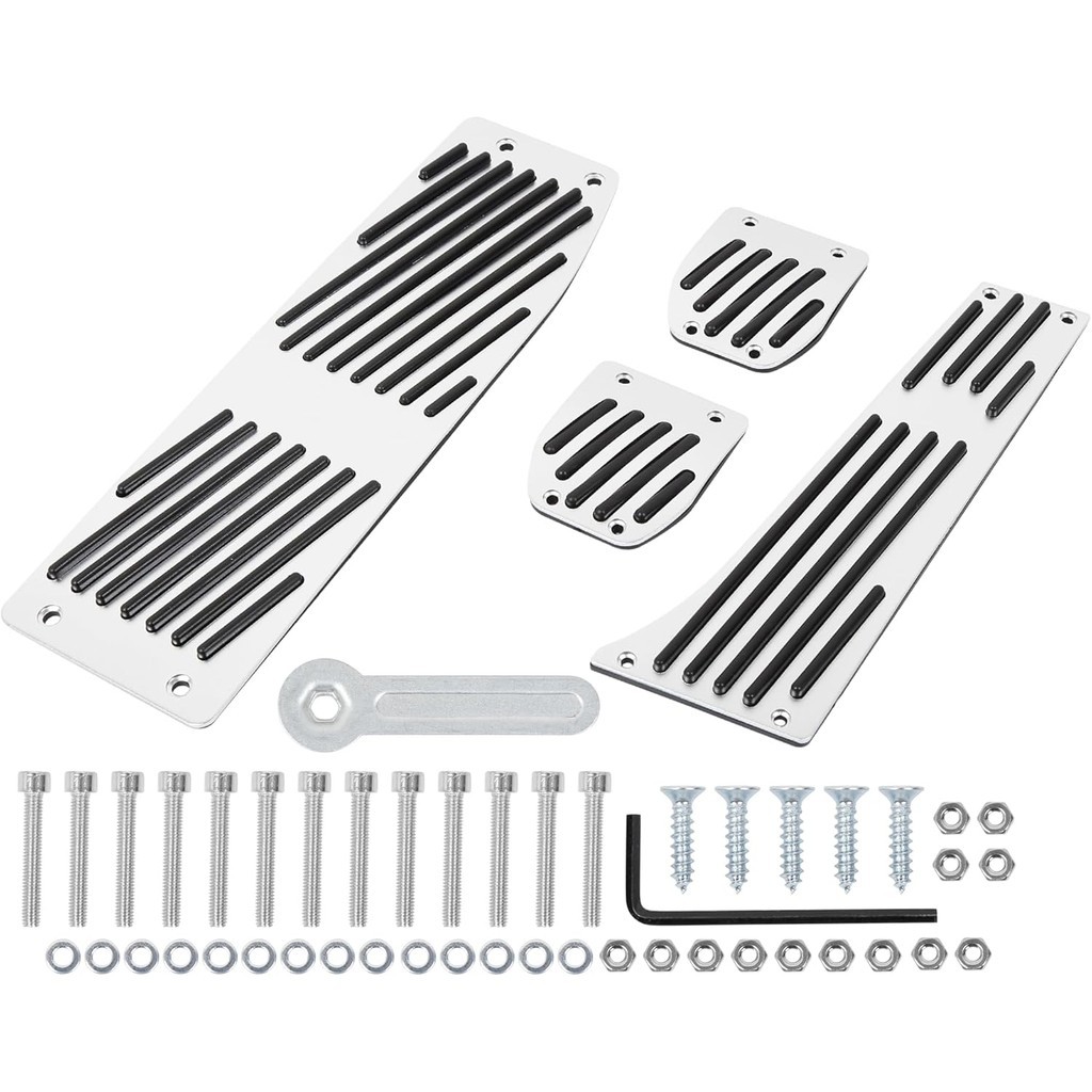 X AUTOHAUX Chân Phanh Bàn Đạp Miếng Lót Bộ Dành Cho Xe BMW M3 E93 E46 2000-2013