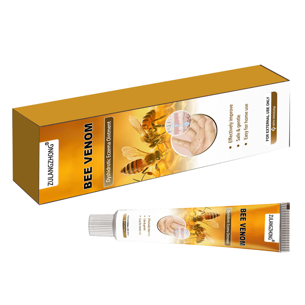 [Hàng có sẵn] ZULANGZHONG ZULANGZHONG Bee Venom Cream Sweat Bag Thuốc mỡ Tay tạo bọt chân chuyên dụn
