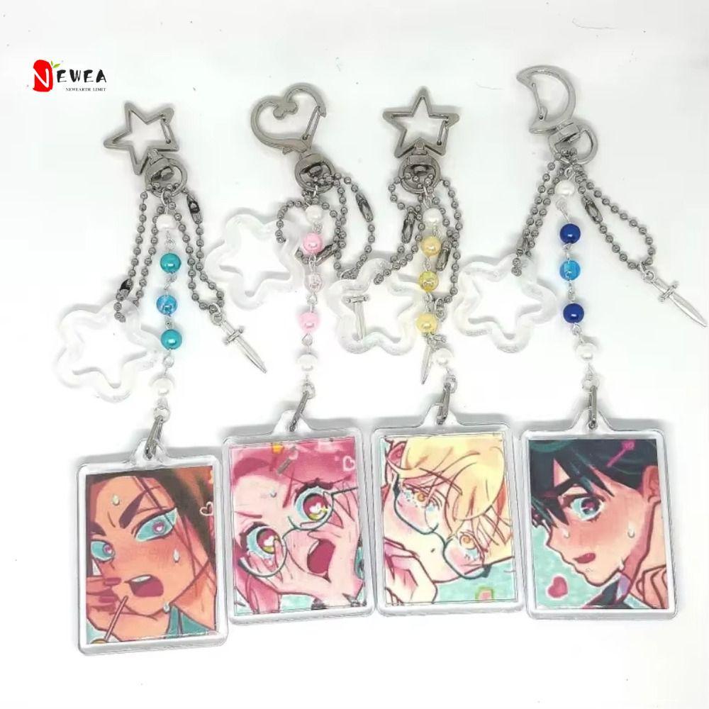 NEWEARTH LIMIT Alien Stage Móc khóa, Mặt dây chuyền ba lô ngoại vi Anime Mặt dây chuyền Luka Mizi, T