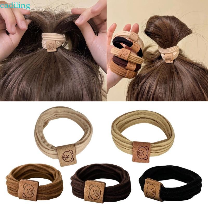 Ciling Các Loại Màu Scrunchies Dễ Dàng Tạo Kiểu Tóc Dây Buộc Tóc Scrunchies Trang Phục Dây Buộc Tóc 