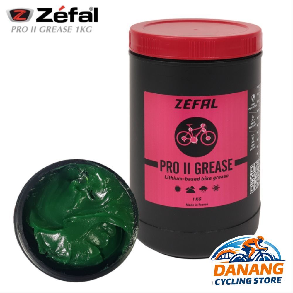 Mỡ Bò Bôi Trơn Xe Đạp Zefal Pro II Grease – Chịu Nhiệt – Hũ 1KG