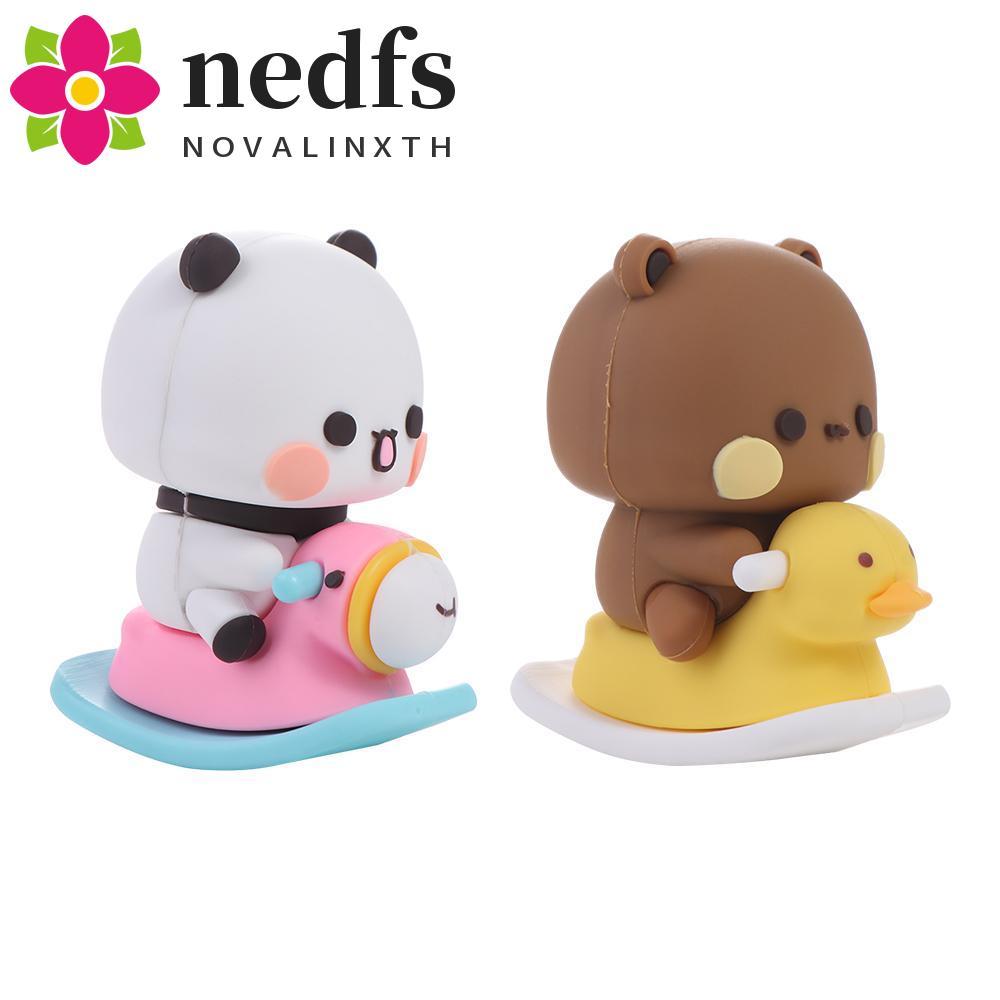 NEDFS Panda Bubu Dudu Hình Búp Bê, Anime Hình Gấu Bubu Dudu Gấu Trúc Hình, Phim Hoạt Hình Kawaii Sưu