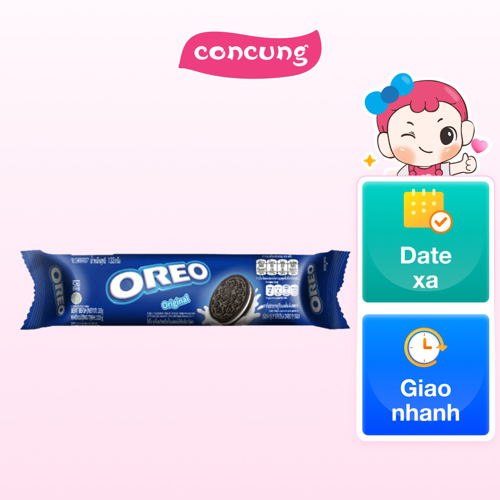 Bánh quy Sôcôla  Oreo vị Vani