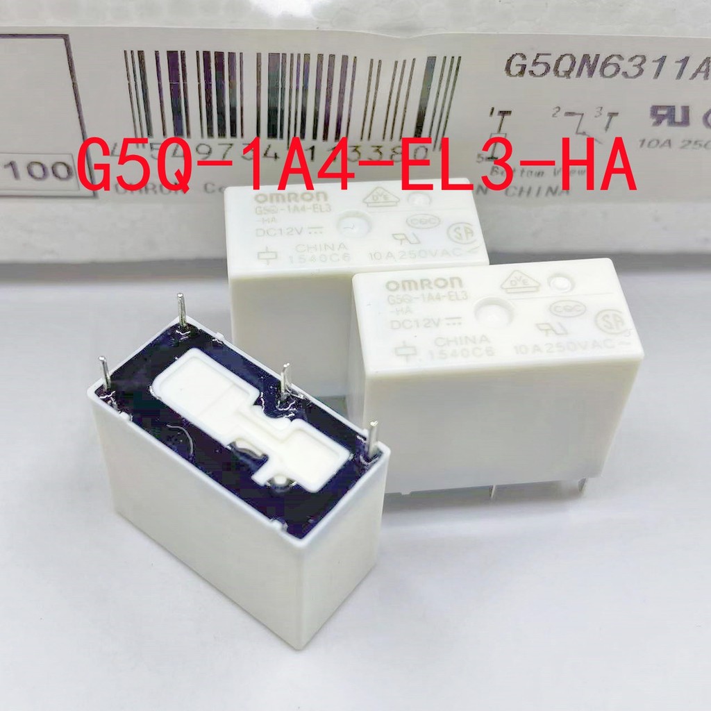 Mới Chính Hãng G5Q-1A4-EL3-HA DC12V 4 Chân Omron Rơle HF33F 012-HS3