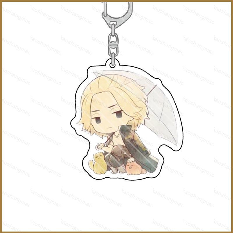 HK1 Tokyo Revengers Móc Khóa Acrylic Anime Móc Khóa Draken Mikey Tokyo Manji Gang Móc Chìa Khóa Túi 