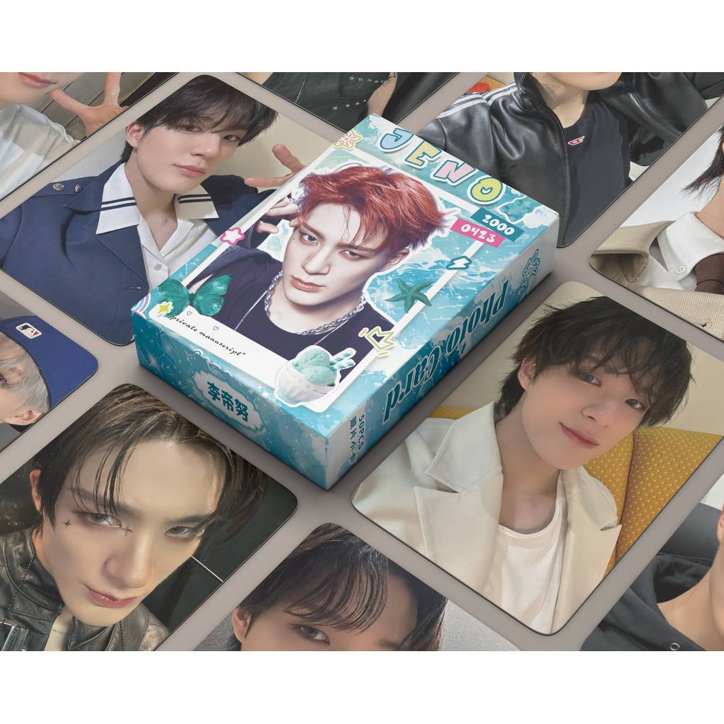 Bộ 50-55 NCT DREAM wish 127 Nation Laser Hologram Lomo Cards JAEMIN CHENLE WayV JISUNG Jeno HAECHAN 