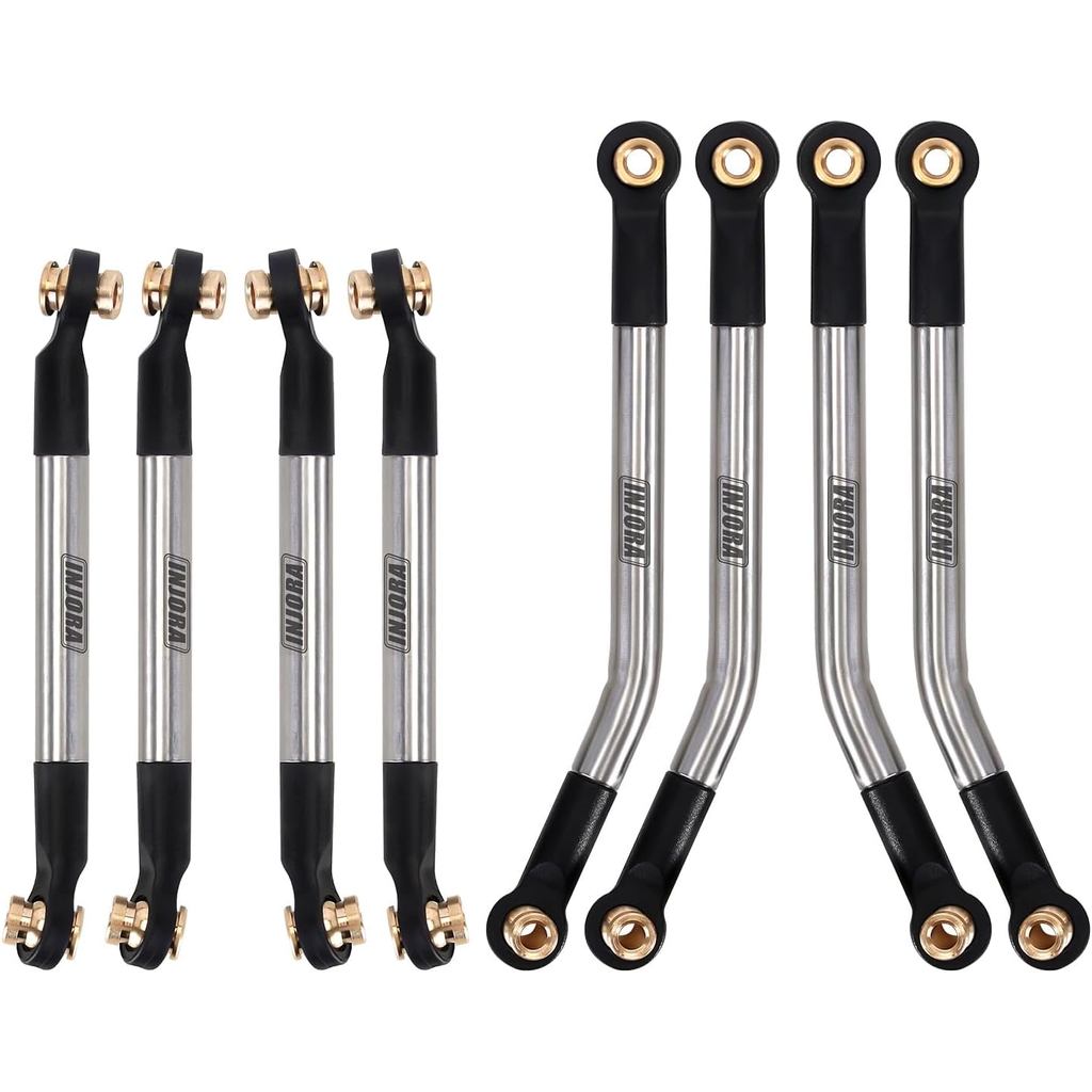 Bộ liên kết giải phóng mặt bằng cao INJORA - Liên kết khung gầm bằng thép không gỉ để nâng cấp 1 / 1