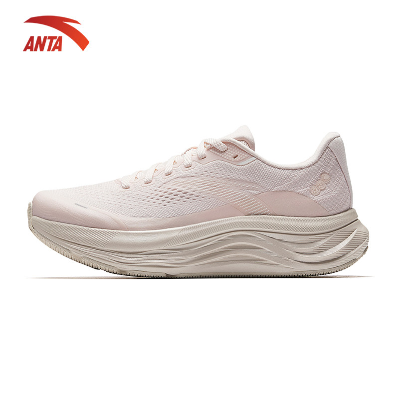 [10KM] ANTA PG7 travel 2 Giày chạy bộ thể thao nữ công nghệ A-Grip Running Shoes êm ái đế cao 5cm 12