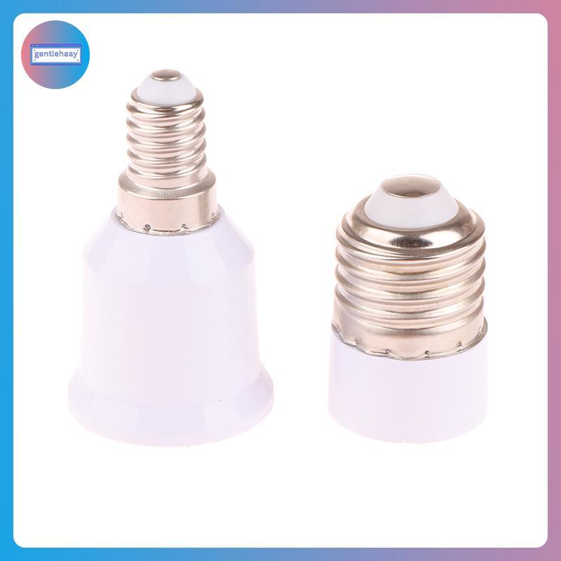 Bộ chuyển đổi bóng đèn LED GG 1Pc E14 sang E27 / E27 sang E14 Giá đỡ bóng đèn E14 Nữ E27 Nam Bộ chuy