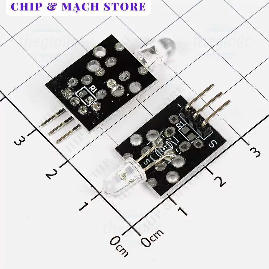 [3 Cái]- KY-005 Mạch Phát Hồng Ngoại Khoảng Cách 1-2m Chip & Mạch Store