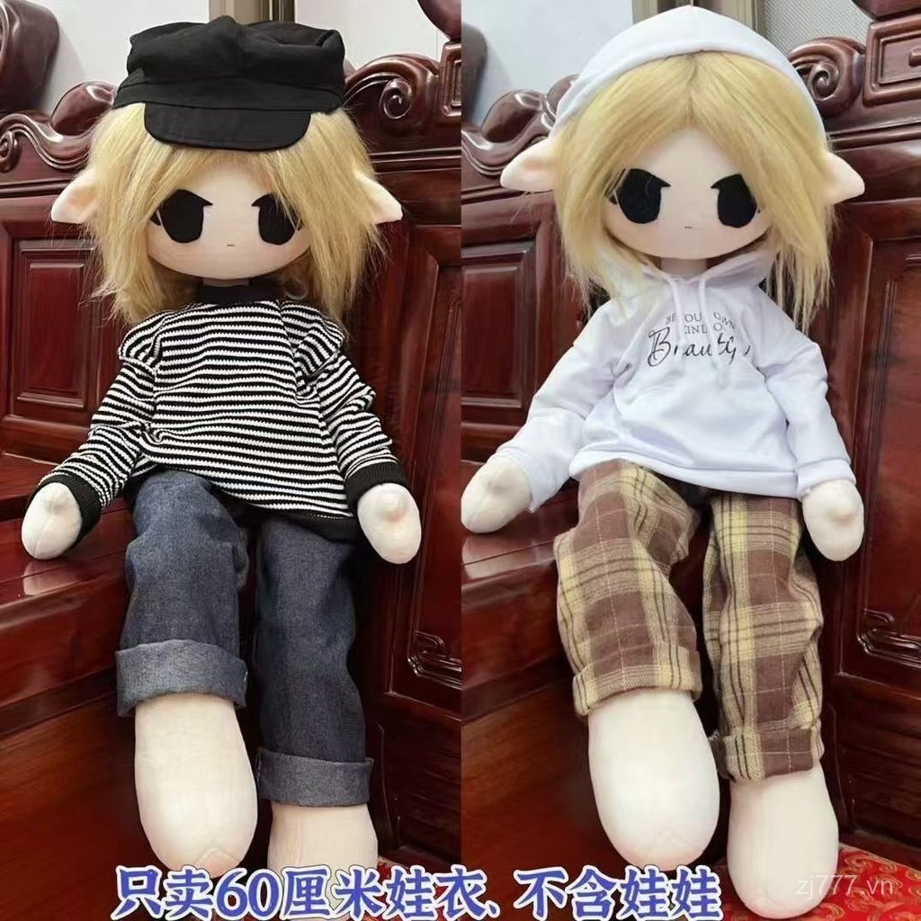 Búp bê may tay phong cách mới phổ biến 60cm Quần áo trẻ em Ghost Mother Cotton Doll 3 điểm Quần áo t