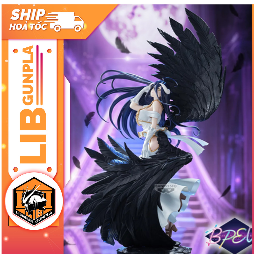 Mô hình Anime Figure Banpresto - Overlord Banpresto Evolve - Empress of Darkness - Albedo