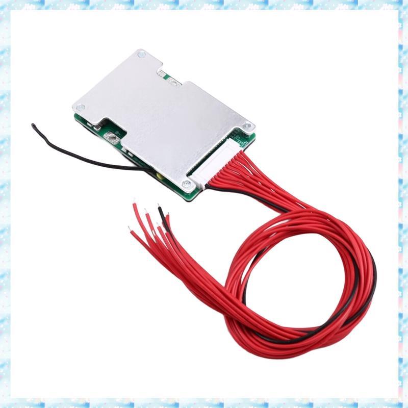 [R Q M U] Dành Cho Bảng Bảo Vệ Lithium PCB 12S 43.2V 30A Có Dây Cân Bằng &, Cổng Chung, Pin Lithium-