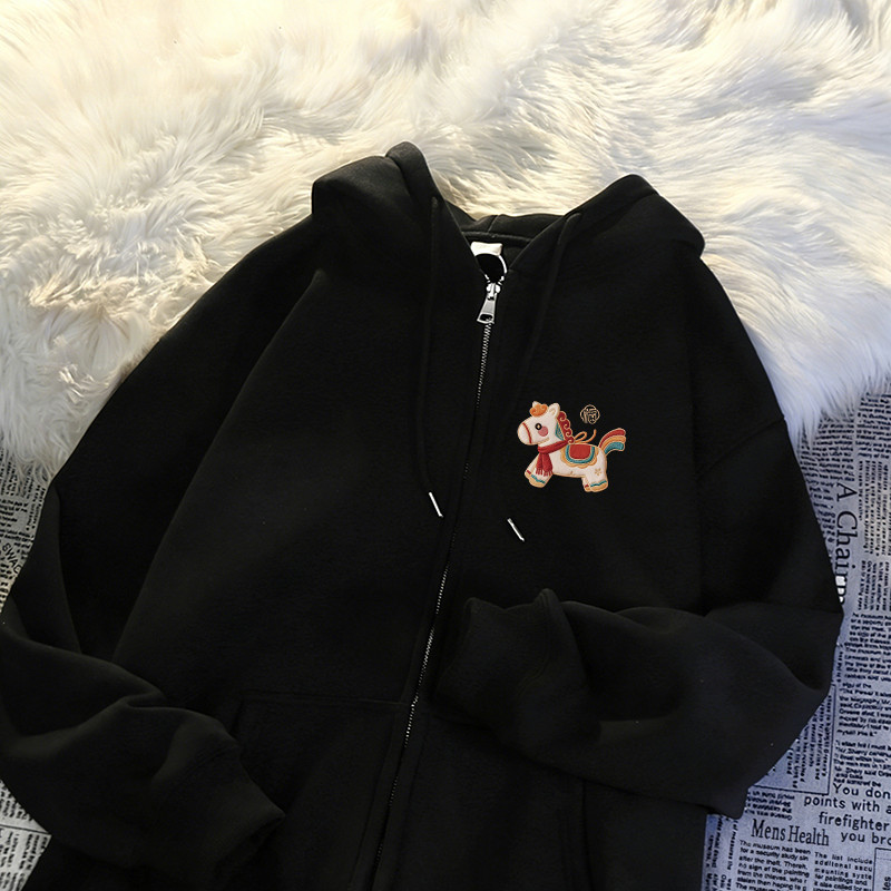 (BST TẾT 2026) áo hoodie zip in Hoạ Tiết bigsize 100%Cotton