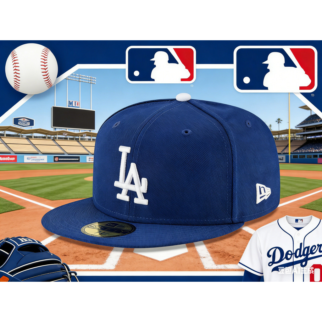 Mũ 59Fifty Los Angeles Dodgers màu xanh cổ điển