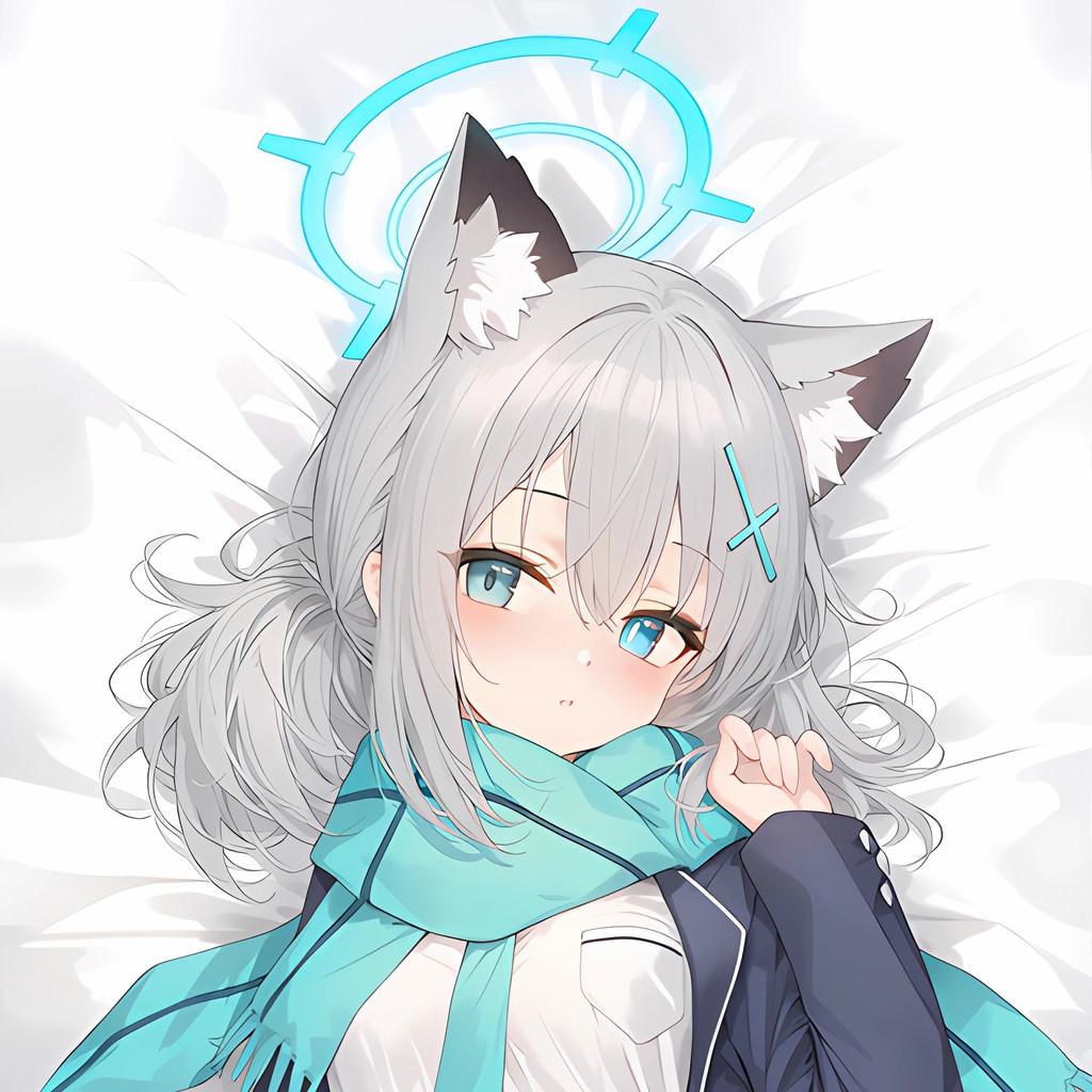 Blue Archive Sunaookami Shiroko Dakimakura Vỏ Gối, Ngoại Vi Anime, In HD Hai Mặt, Có Thể Tháo Rời Có