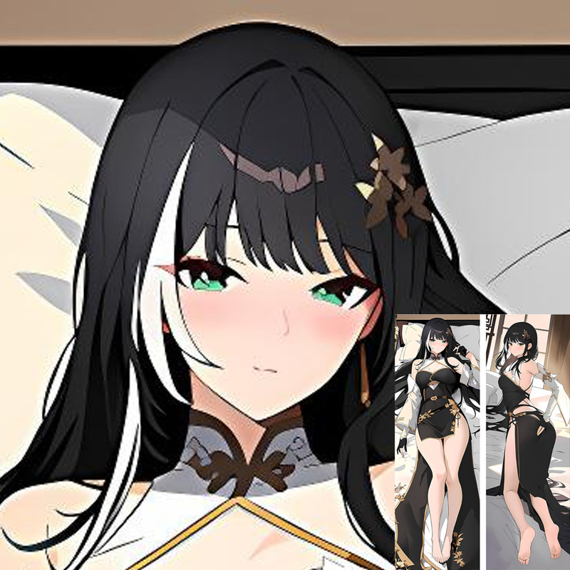Anime Wuthering Waves Baizhi Dakimakura Cover Vỏ gối in hình hai mặt đầy đủ