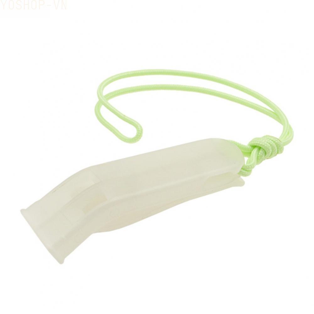 [Ysp]Safety Whistle Audible Up To 1 Mile Waterproof Construction Integrated Lanyard