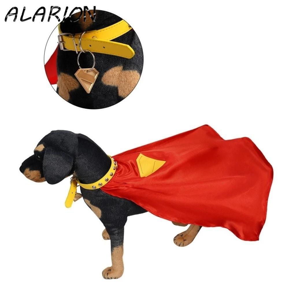 ALARION Krypto Cosplay Áo choàng cho chó, Krypto the Superdog Animal Puppy / Mèo lớn Krypto the Supe