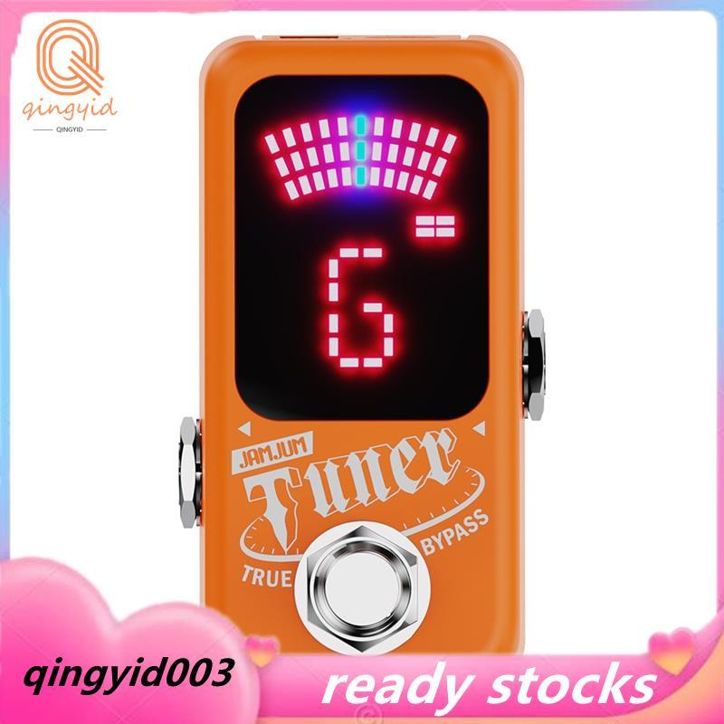 Guitar Tuner Mini Chromatic Tuner Hiệu Ứng Bàn Đạp Màn Hình LED True Bypass True Bypass 9V Dc Điều C