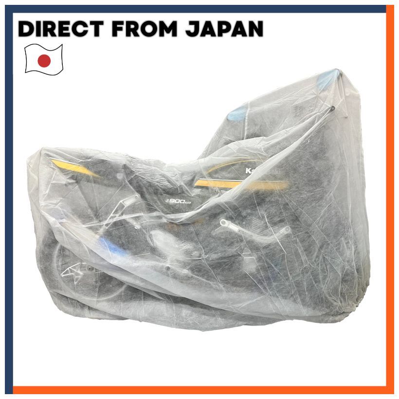 KITACO Bike Cover Non-Woven Fabric Universal Free Size (210×65×130cm) Small, Medium, Large Polypropy