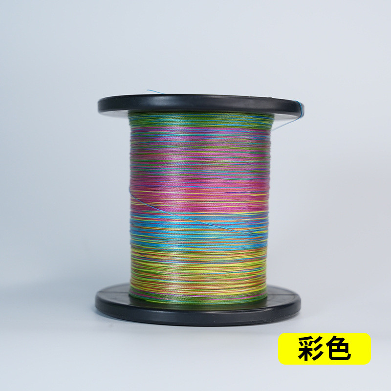 Spot Goods#8Braid Strong Horsefish Line for Fishing PE Smooth and Durable Spinning Reel Line Anchor 