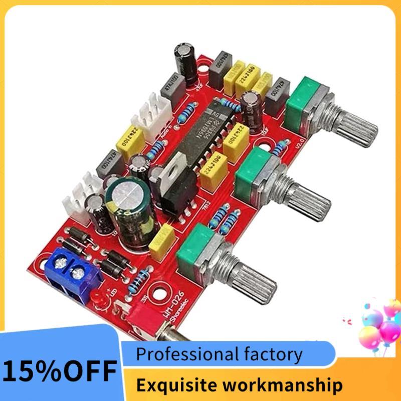 Lm1036 Op-Amp Hifi Pre Khuếch Đại Tiền Khuếch Đại Âm Lượng Âm Thanh Treble Loud Ban Điều Khiển Pream