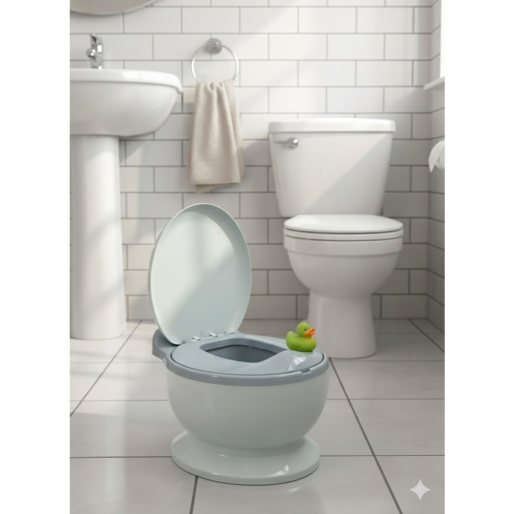 bô đi vệ sinh cho bé mô phỏng toilet người lớn, Toilet cho bé, bồn cầu mini cho bé đi vệ sinh Hokori