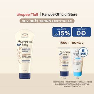 [LIVE] Kem dưỡng Aveeno Baby cho da khô và nhạy cảm 227g