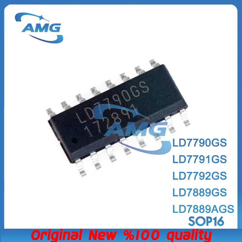 5 CHIẾC LD7790GS LD7791GS LD7792GS LD7889GS SOP16 chip quản lý năng lượng pha lê lỏng