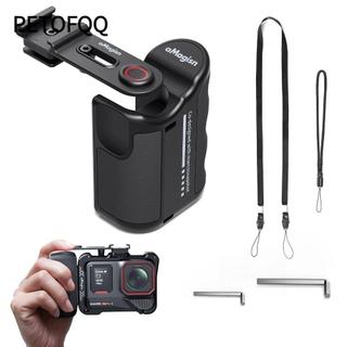Tay cầm cầm máy ảnh hành động PETOFQQ, Nút chớp có thể điều chỉnh Giá đỡ Vlog StreetGrip, Tay cầm máy ảnh tháo nhanh bằng nhựa Mở rộng Bộ chuyển đổi cho DJI Action / Insta360 Ace