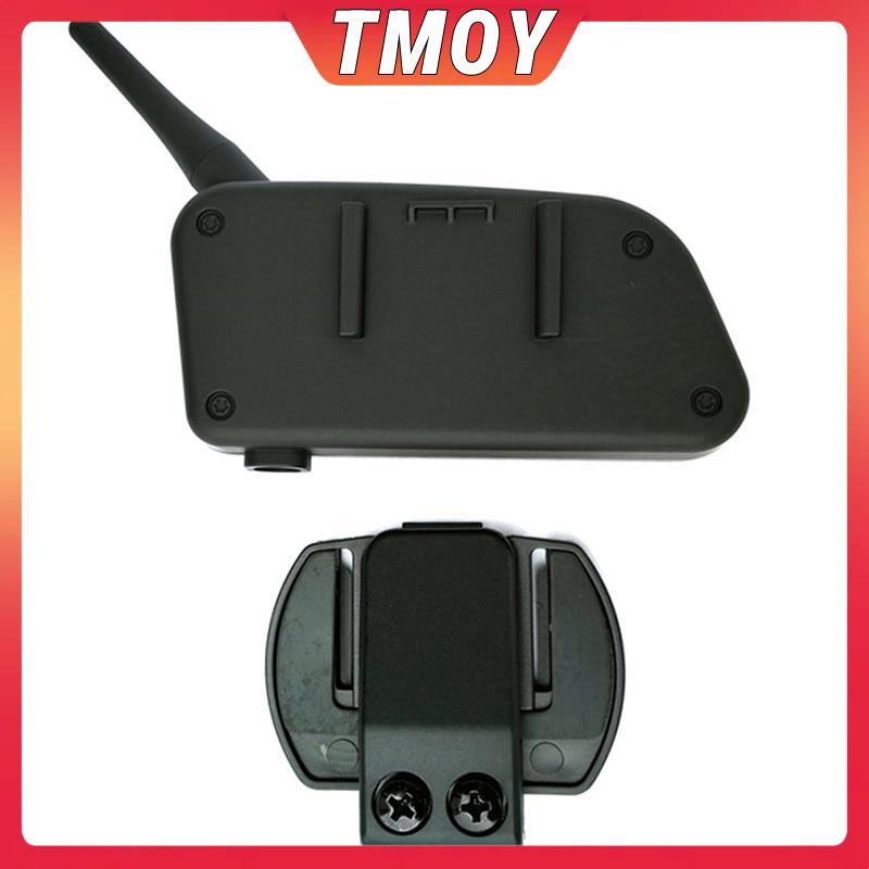 TMOY V6 Kẹp Áo Braet Kim Loại Cho Vnetphone V6 V4 Xe Máy BT Interphone Tai Nghe Mũ Bảo Hiểm Inte V6 