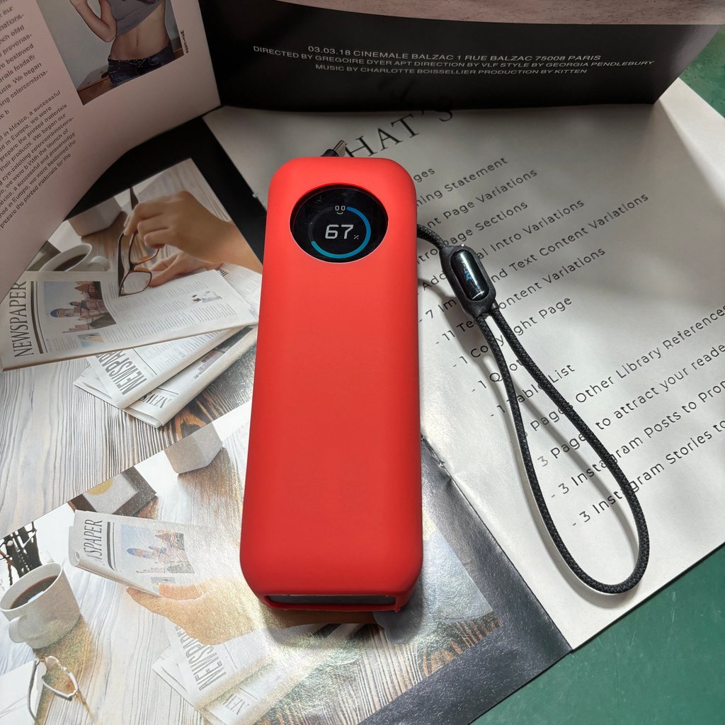 Thích hợp cho Anker Zolo Anker A1695 Power Bank Vỏ bảo vệ silicon chuyên dụng Chống sốc Chống trượt