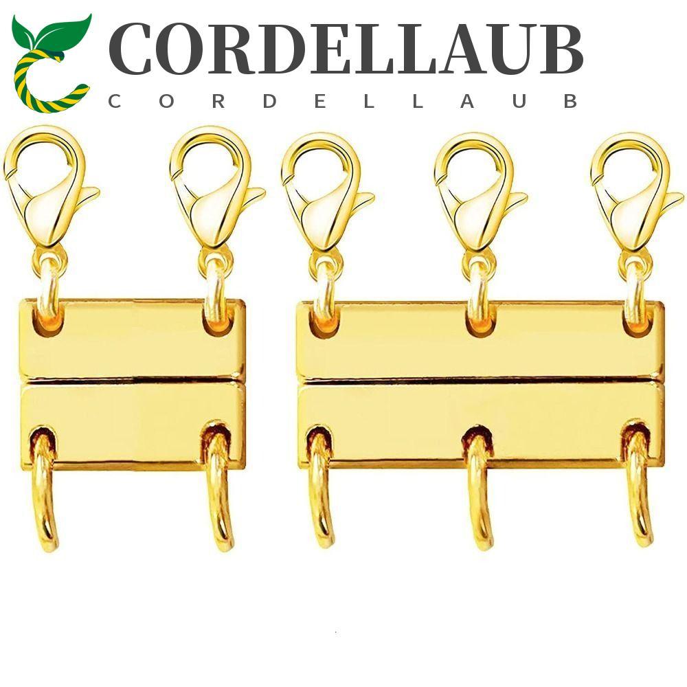 Ｂộ tách vòng cổ CordeLLaub - Vòng cổ bạc nhiều lớp, stackable