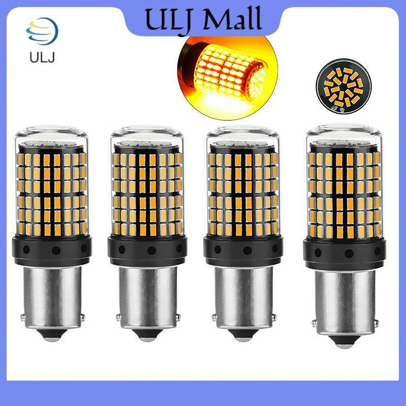 ULJ 1 CÁI 1156-BAU15S Đèn báo rẽ Bóng đèn Led màu vàng Blinker Đèn Tru siêu sáng.