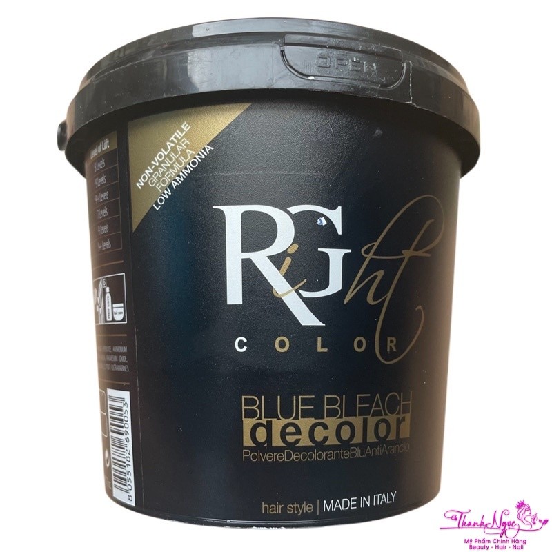 Bột tẩy màu tóc Right Color RG Blue Bleach Decolor 500gr . TN