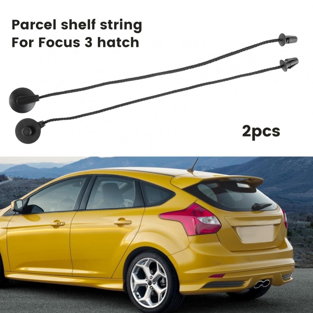 Dây Kệ Nhựa & Nylon Màu Đen Cho Ford Focus MK3 Hatch Kệ Bưu Kiện