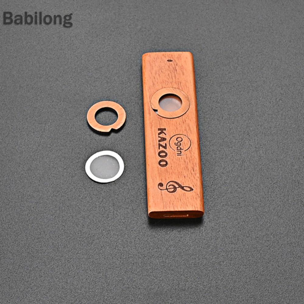 Mini Gỗ Kazoo Nhẹ Gỗ Kazoo Sáo Dễ Chơi Cho Người Lớn Trẻ Em Quà Tặng