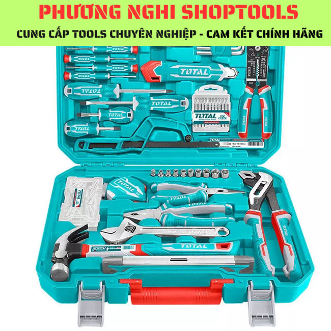 Bộ 168 cái dụng cụ Total THKTHP21686