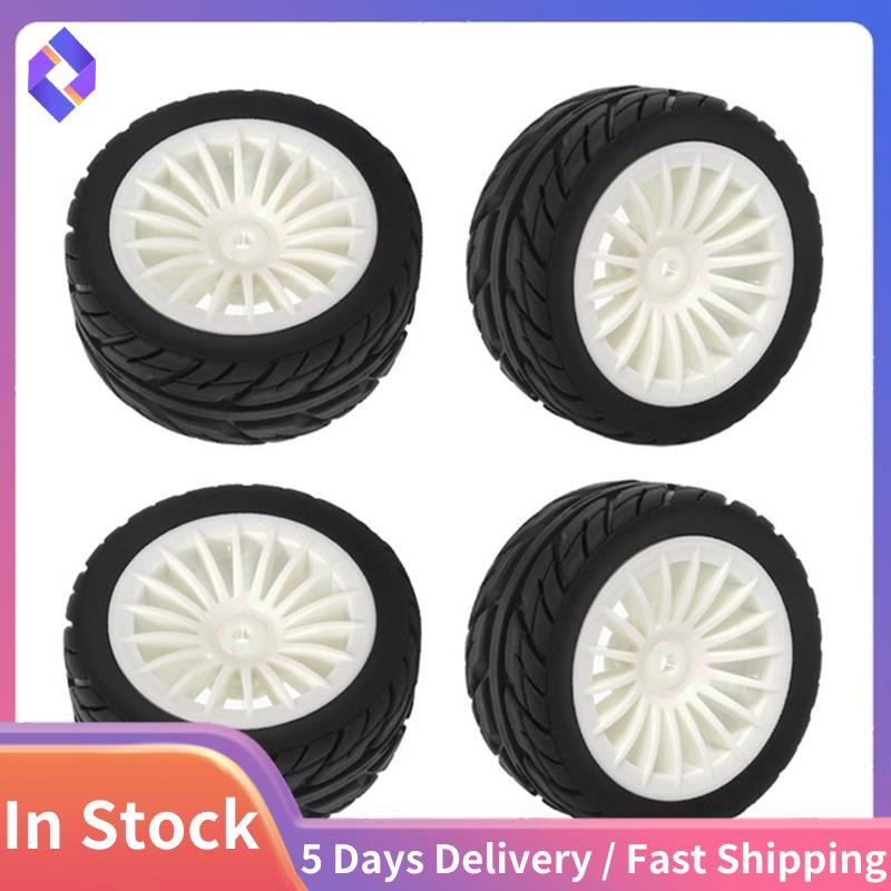 4 Lốp Cao Su Lốp Bánh Xe Cho SG1603 SG1604 1603 UD1601 UD1602 UD1603 UD1604 1 / 16 RC Xe Nâng Cấp Ph