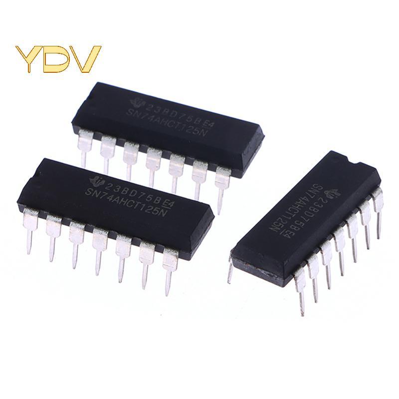 [YDV] 5 Cái / lốc SN74AHCT125N 74AHCT125 74AHCT125N Chip Logic DIP-14 nội tuyến [Mới]
