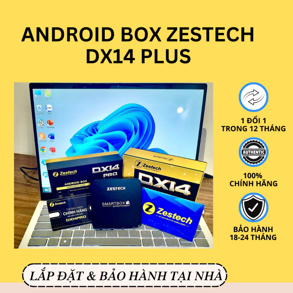 NEW 2026 Android Box Zestech DX14 Plus | Thế Hệ 2 | Ram 8GB - Rom 128GB