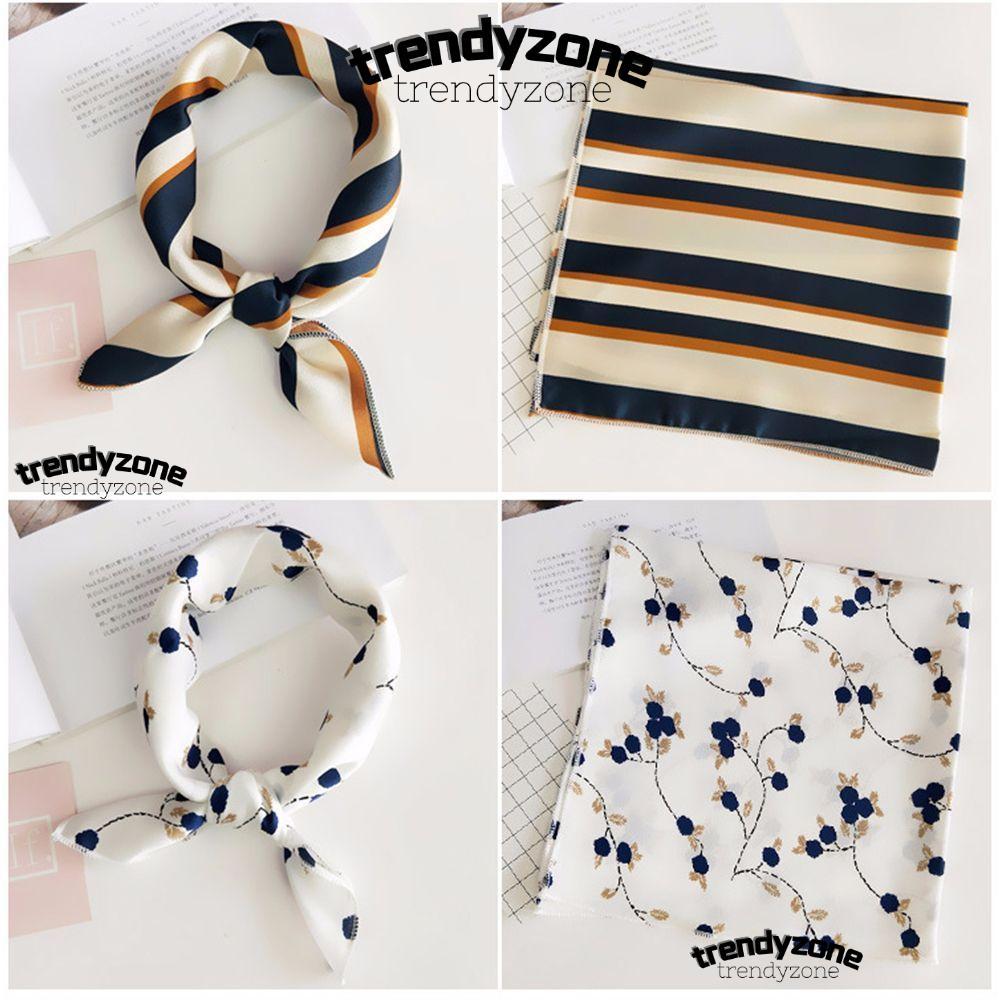 TRENDYZONEA0 Silk Feel Satin Quà tặng nữ Cổ đầu thanh lịch