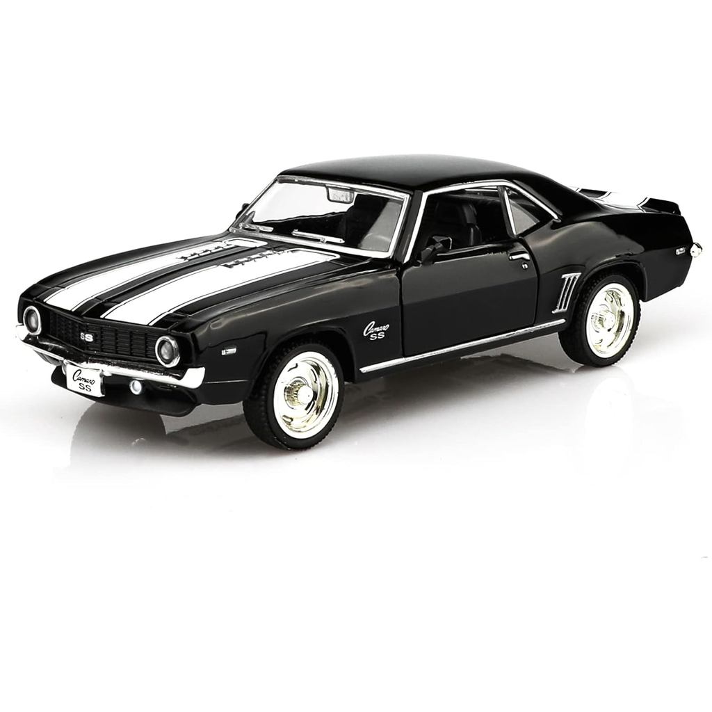Tỉ Lệ 1 / 36 Chevrolet 1969 Camaro SS Diecast Ô Tô Mô Hình, Kéo Lại Xe Đồ Chơi Ô Tô, Ô Tô Quà Tặng C