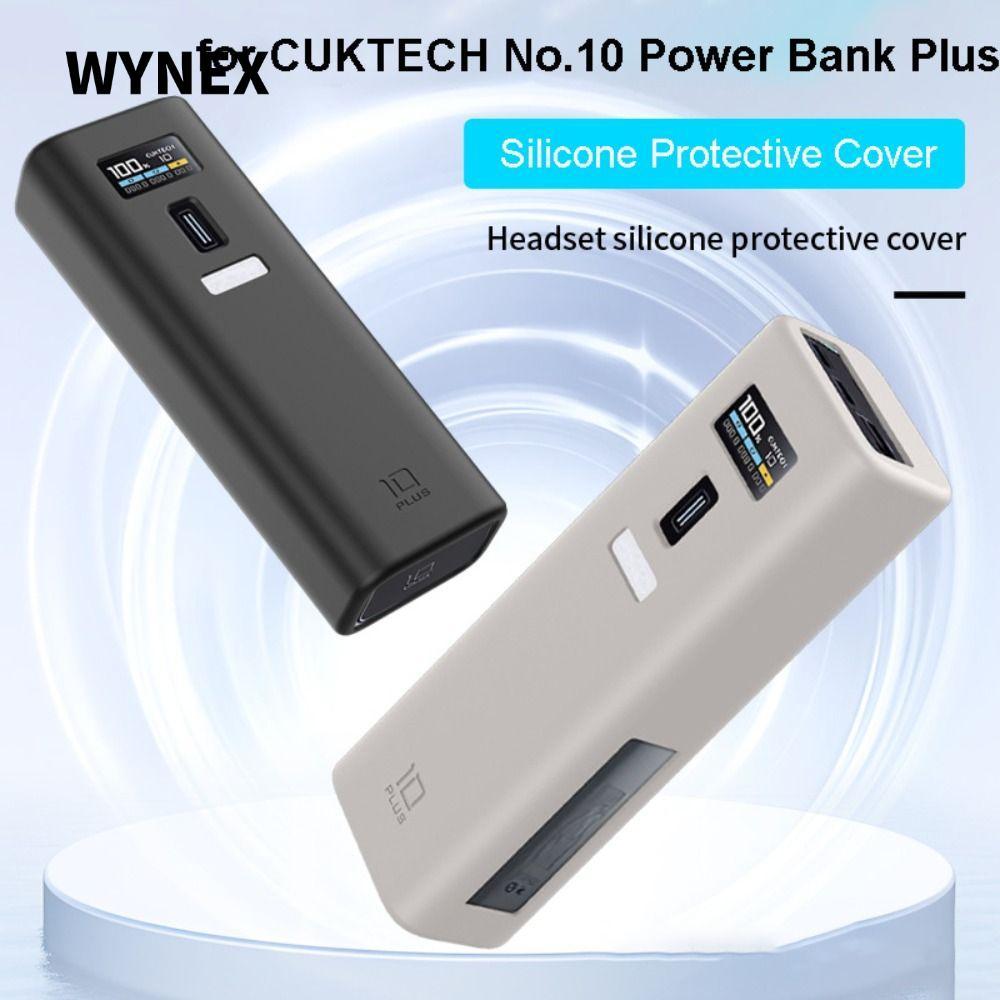 WYNEX Bảo Vệ, Silicon Mềm Chống Bụi, Có Tay Cầm Chống Sốc Di Động Mang Theo Cho CUKTECH No.10 Power 