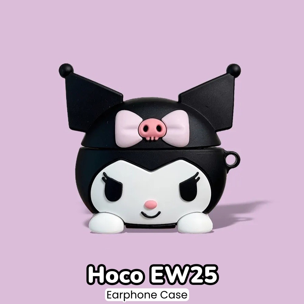 [Tùy chỉnh] Dành cho vỏ Hoco EW25 Vỏ silicon mềm Vỏ tai nghe hoạt hình sáng tạo NO.7